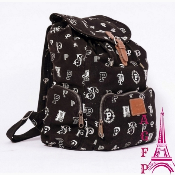 PINK Victoria's Secret Handbags - Victoria's Secret ⚫ PINK large black backpack